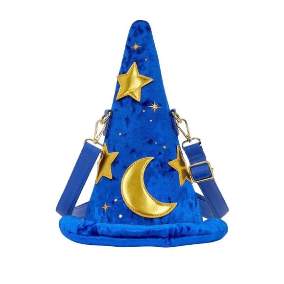 Disney Other - Loungefly Disney Fantasia Mickey Mouse Sorcerer Hat Figural Crossbody Bag NWT